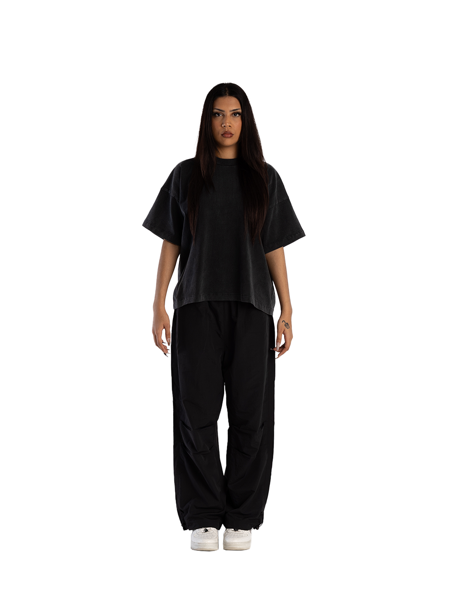 BOX TEE: GRAPHITE