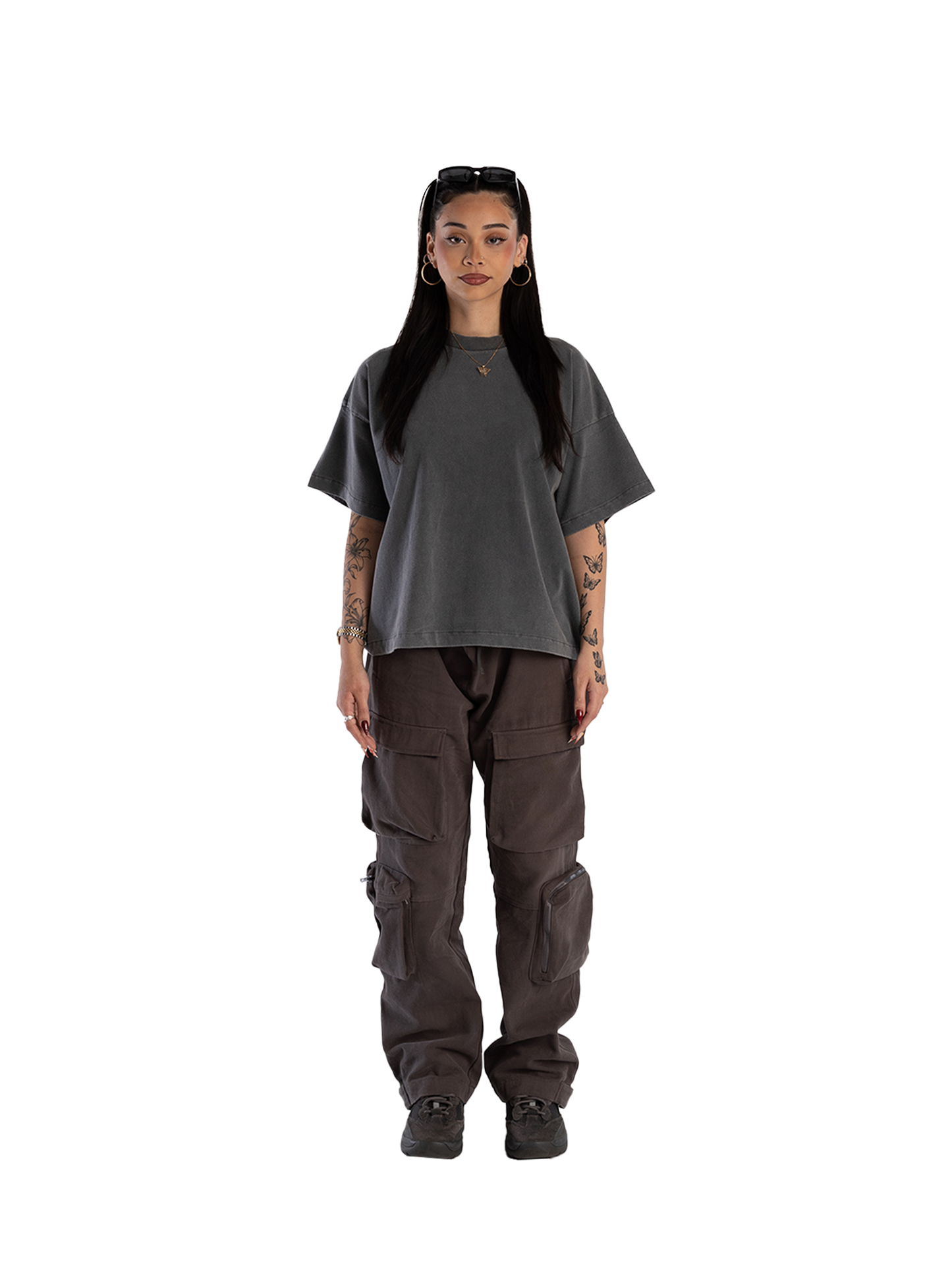 BOX TEE: IRON