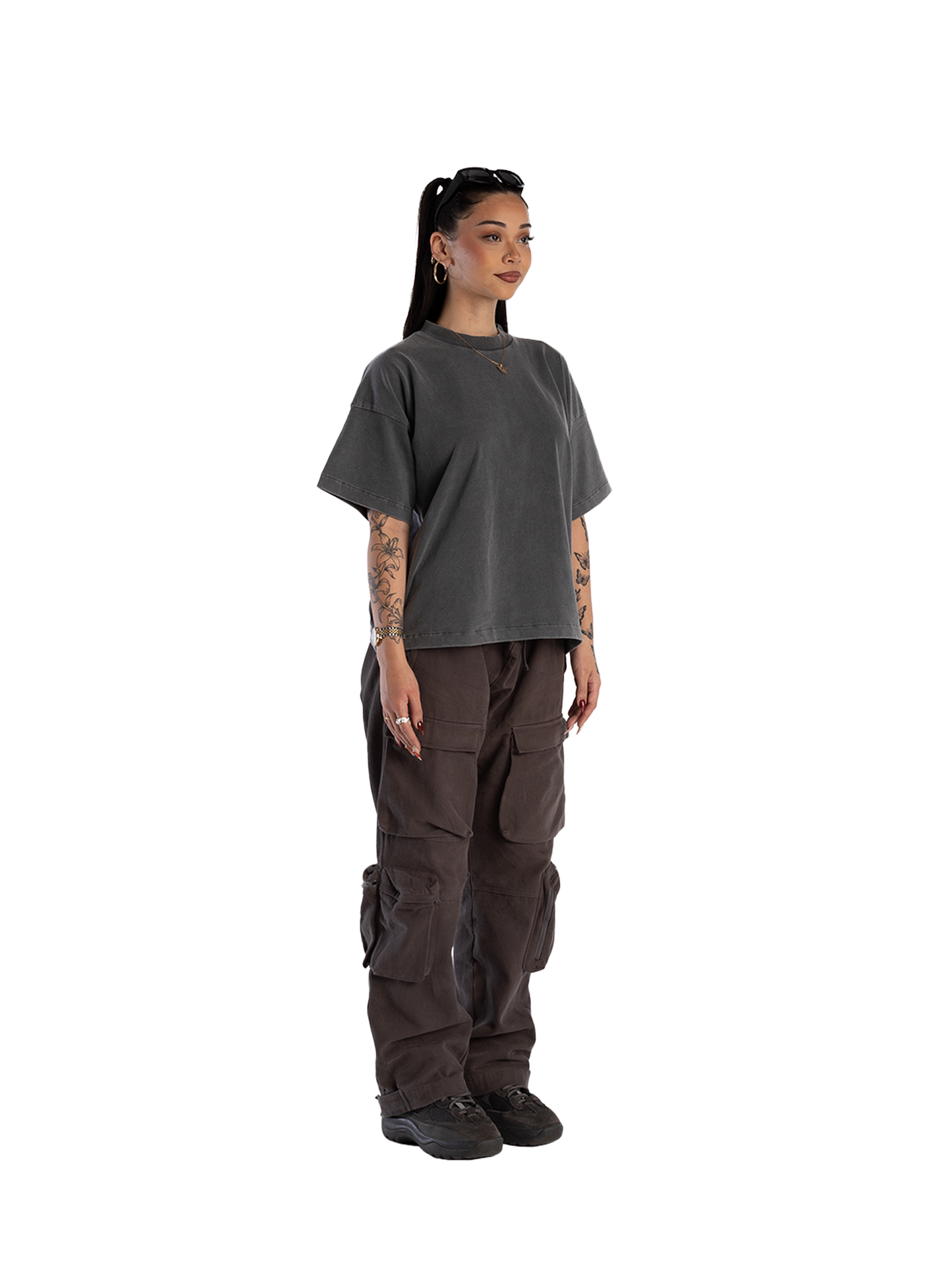 BOX TEE: IRON