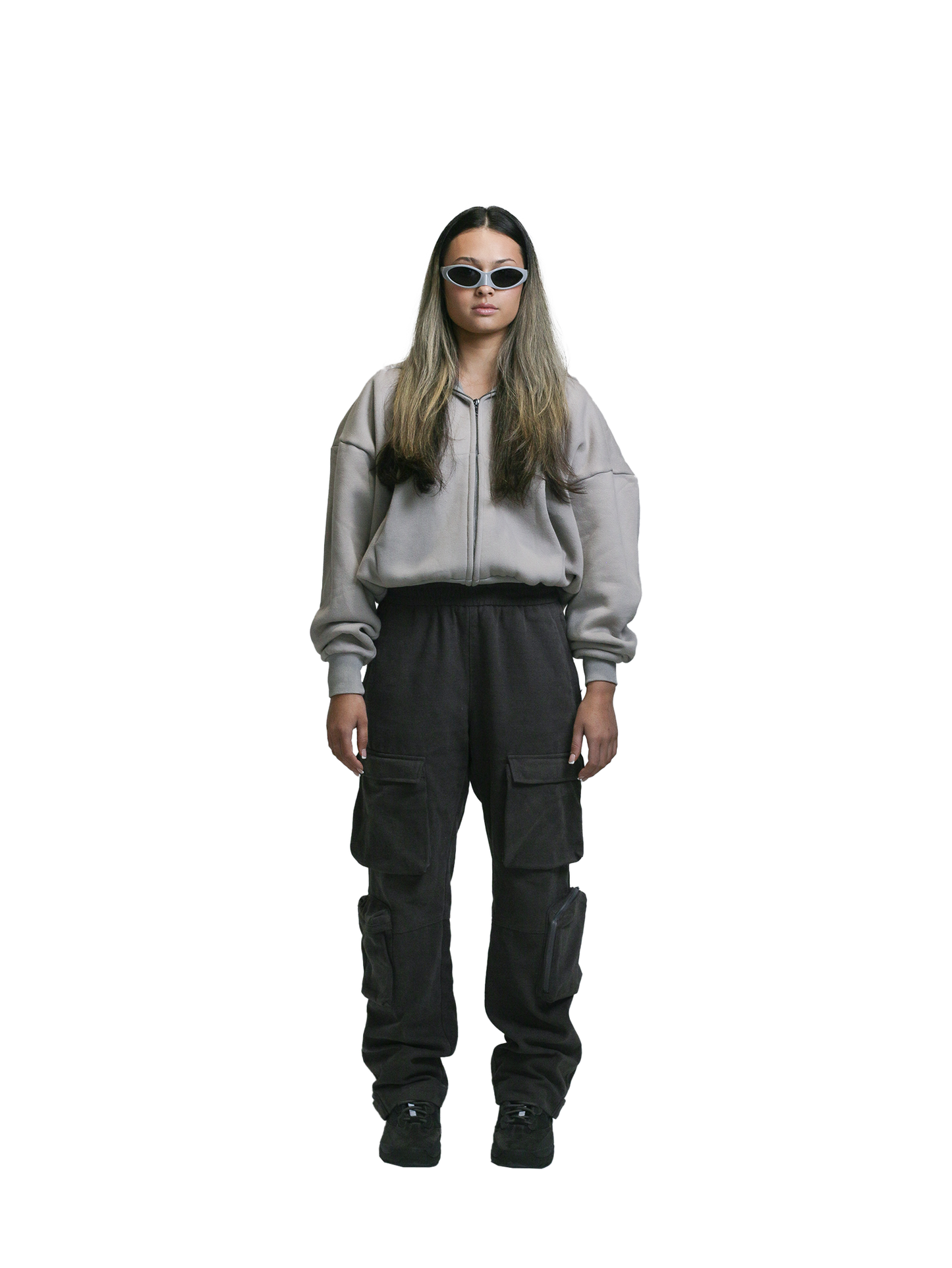 ZIP HOODIE: MIST