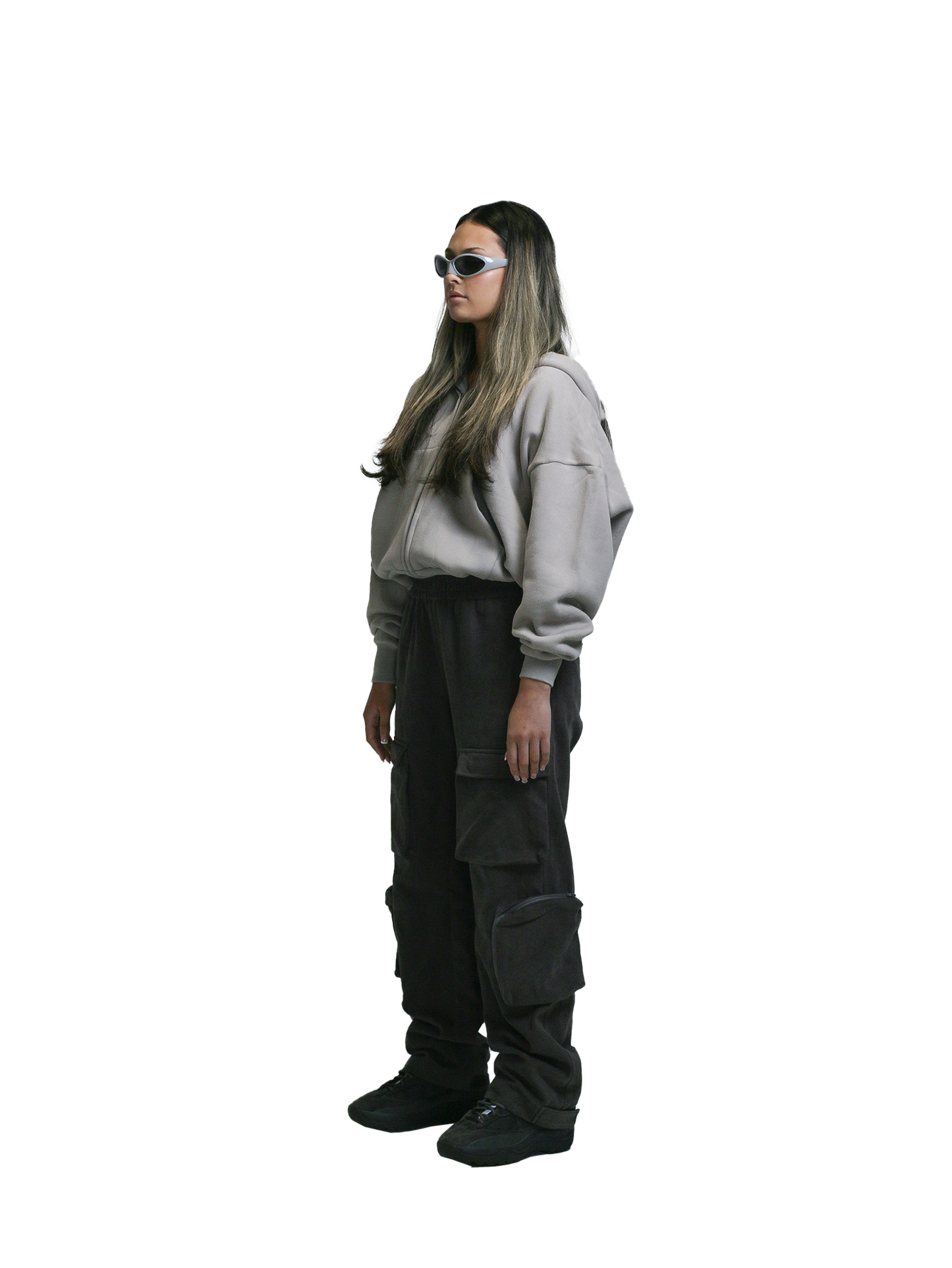 ZIP HOODIE: MIST