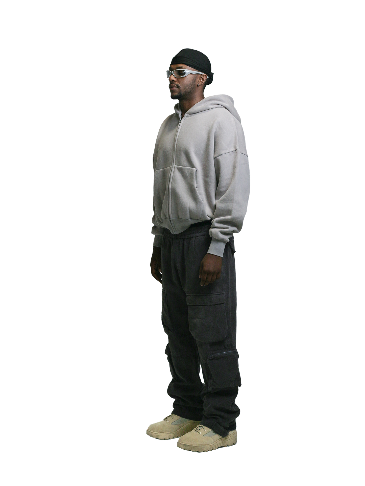 ZIP HOODIE: MIST