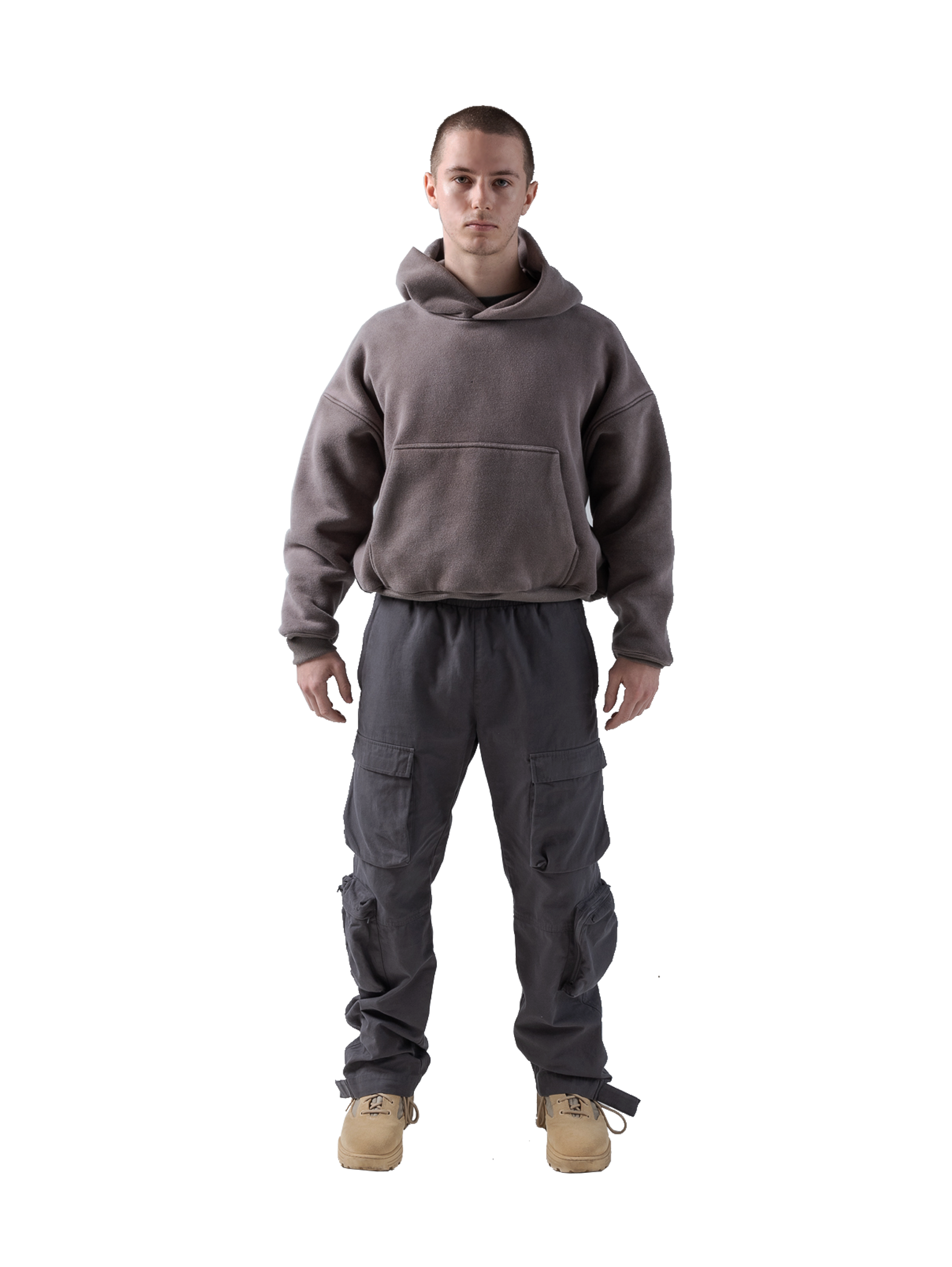 HEAVY HOODIE: SLATE