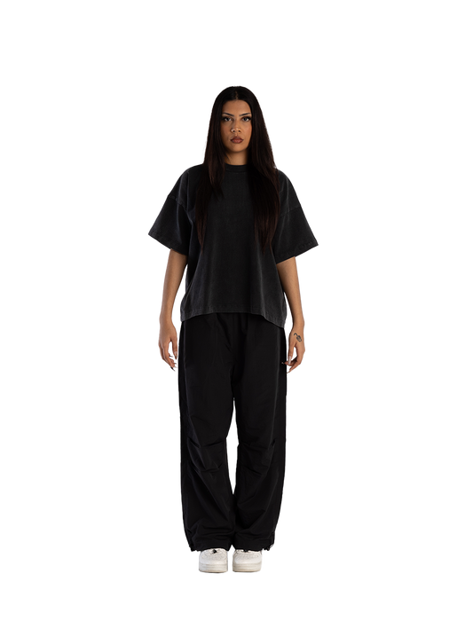 BOX TEE: GRAPHITE