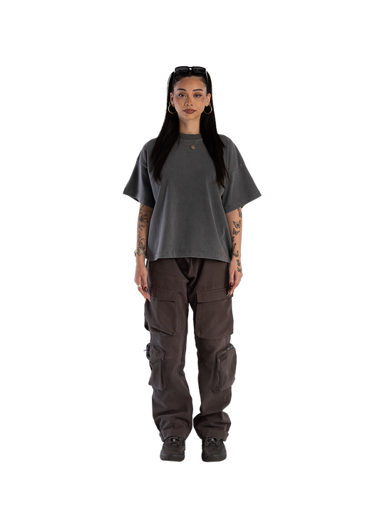 BOX TEE: IRON