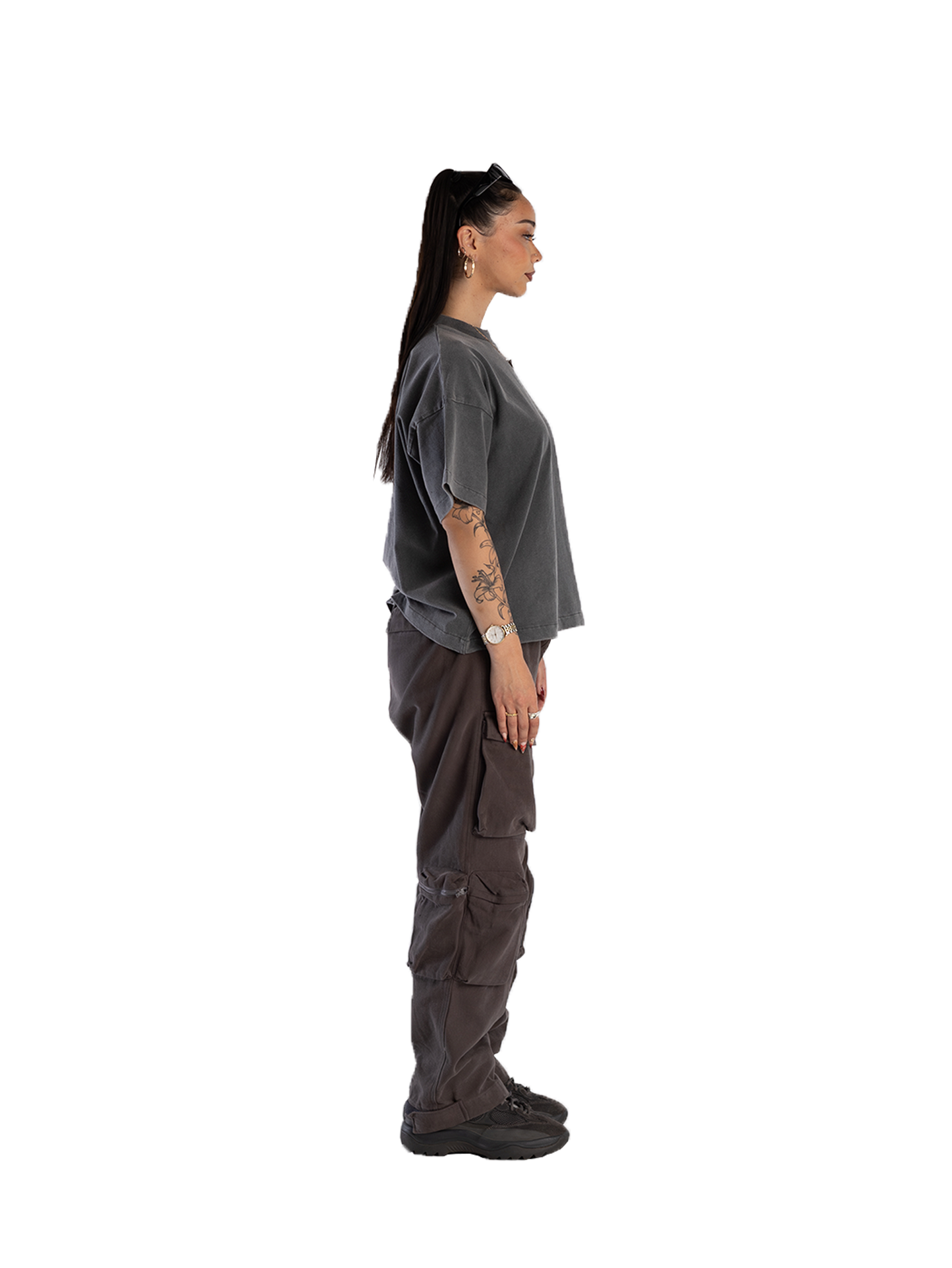 BOX TEE: IRON