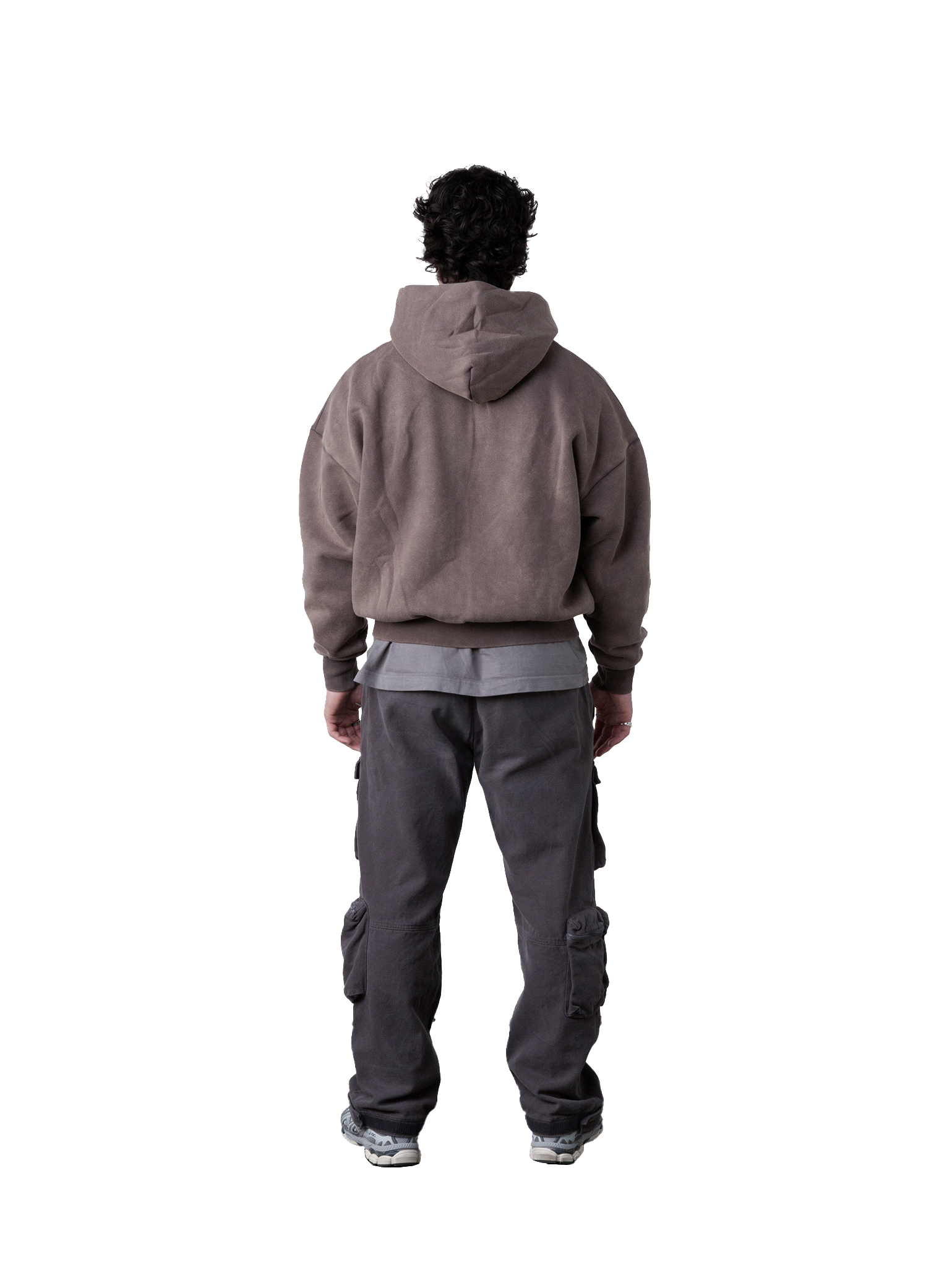 ZIP HOODIE: SLATE